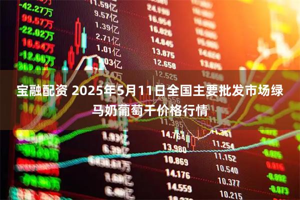 宝融配资 2025年5月11日全国主要批发市场绿马奶葡萄干价格行情